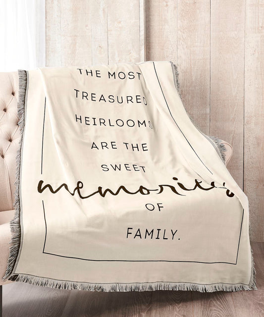 Memories Sentiment Throw