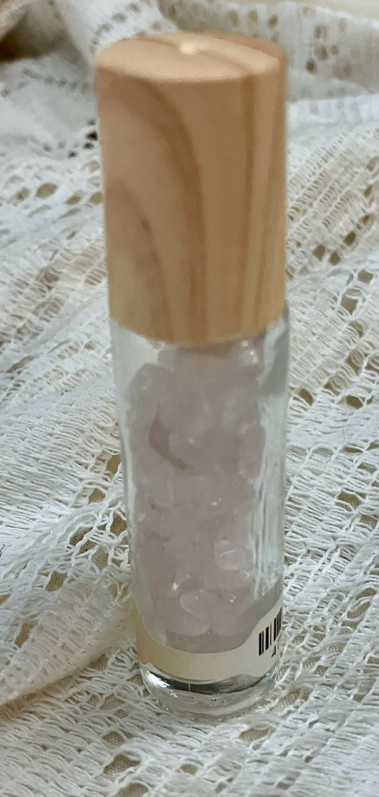 #3210 Roller bottle with crystals