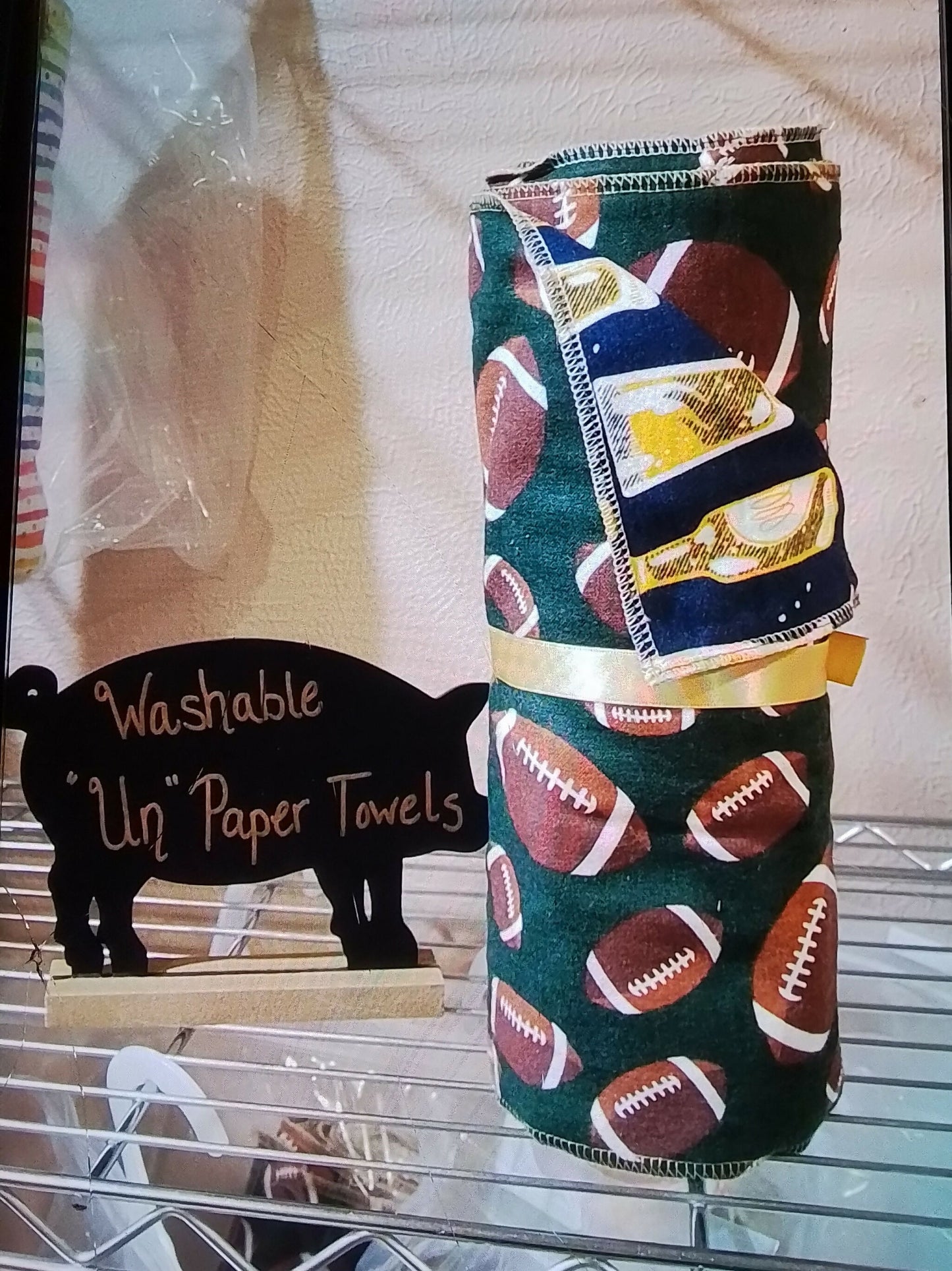 Football/ beer Unpaper Towels