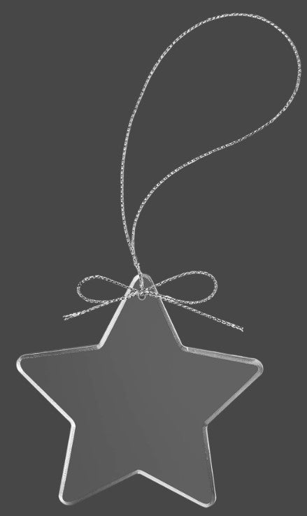 Crystal Ornament - 10 designs available