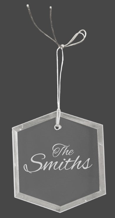 Crystal Ornament - 10 designs available