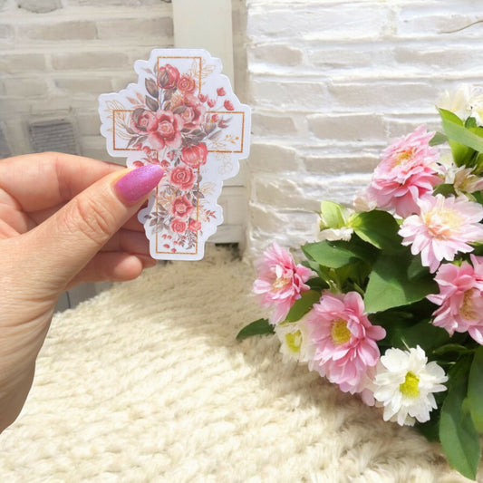 Cross Sticker