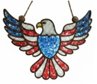 CLASS - Crushed Glass Resin Sun Catcher