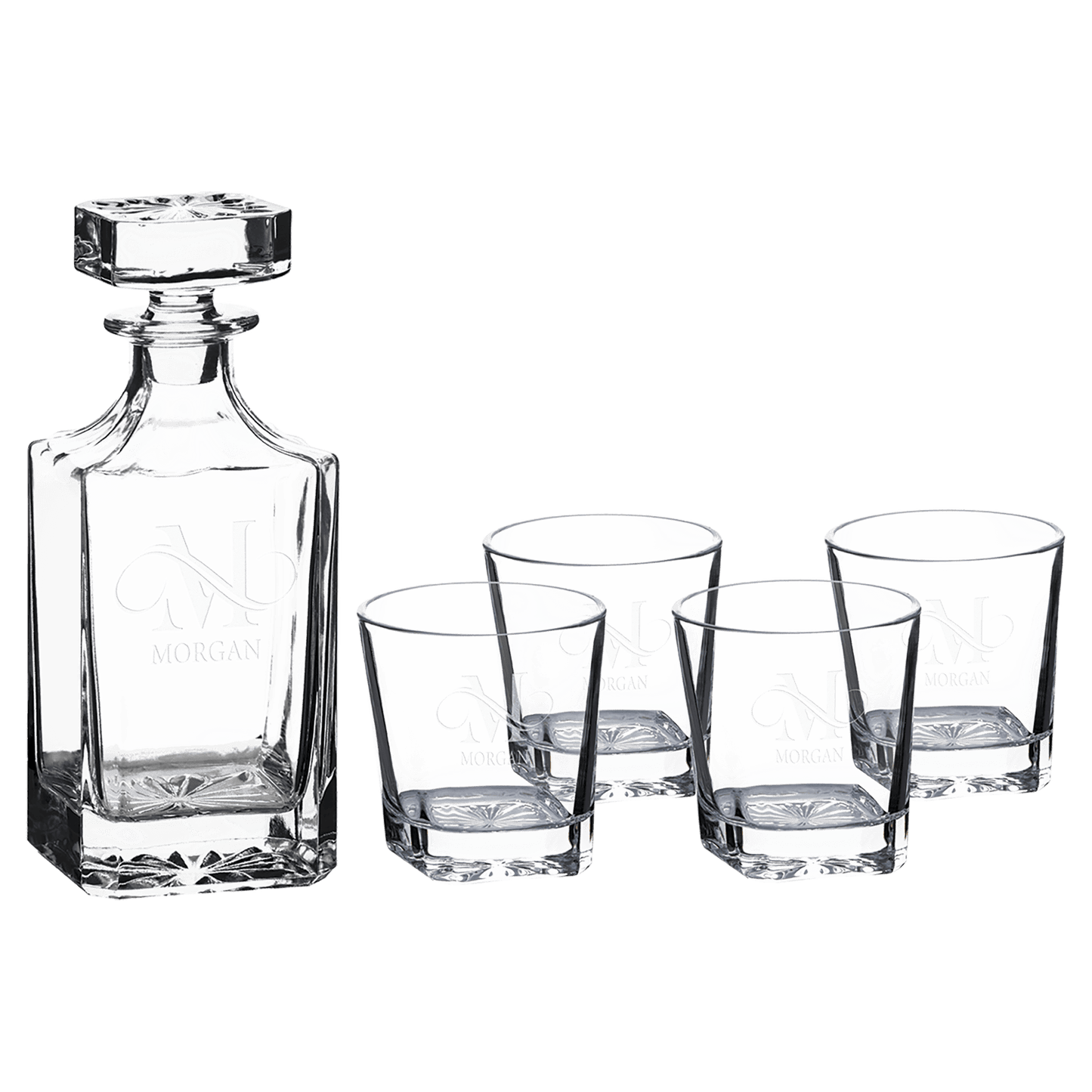 Polar Camel 5 piece Decanter set