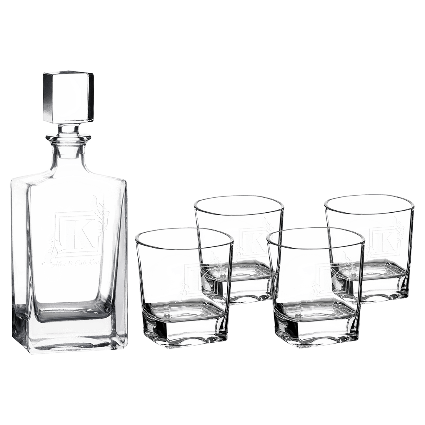 Polar Camel 5 piece Decanter set
