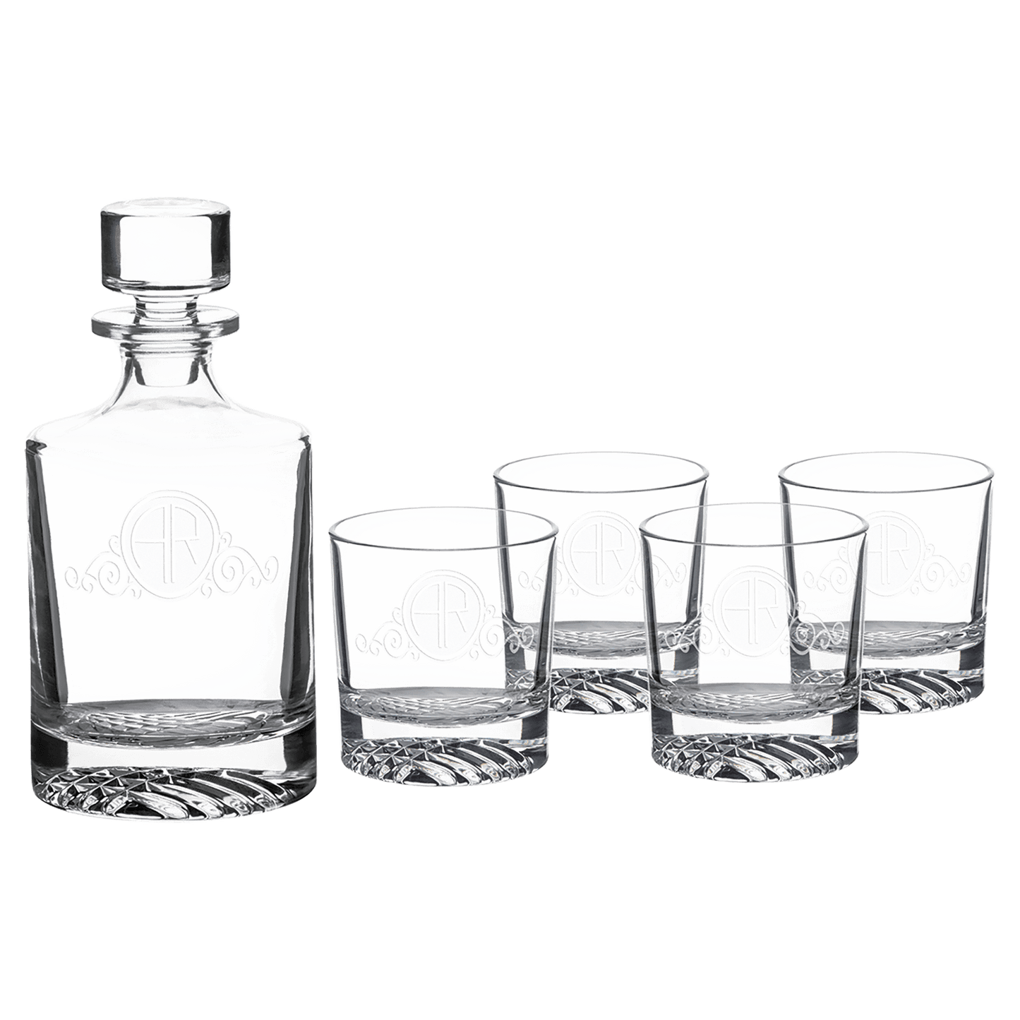 Polar Camel 5 piece Decanter set