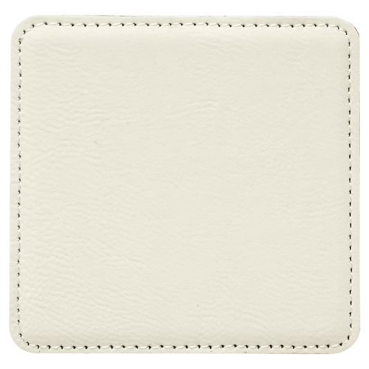 Leatherette Coaster - Engraved with New Ross Logo