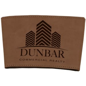 3" Laserable Leatherette Mug Sleeve