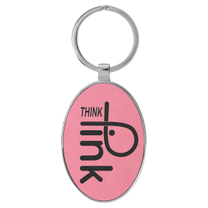 Leatherette Keychains - Engraved with New Ross Logo