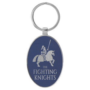 Leatherette Keychains - Engraved with New Ross Logo