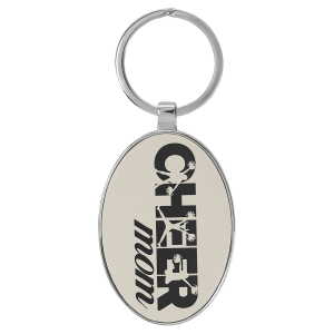 Leatherette Keychains - Engraved with New Ross Logo