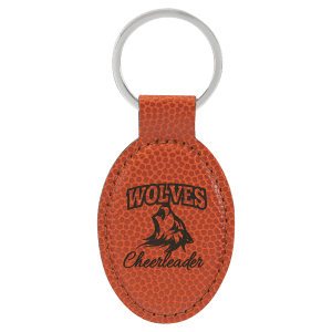 Leatherette Keychains - Engraved with New Ross Logo