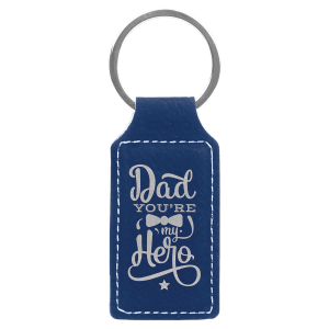 Leatherette Keychains - Engraved with New Ross Logo