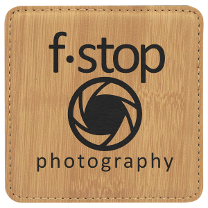 Leatherette Coaster - Engraved with New Ross Logo