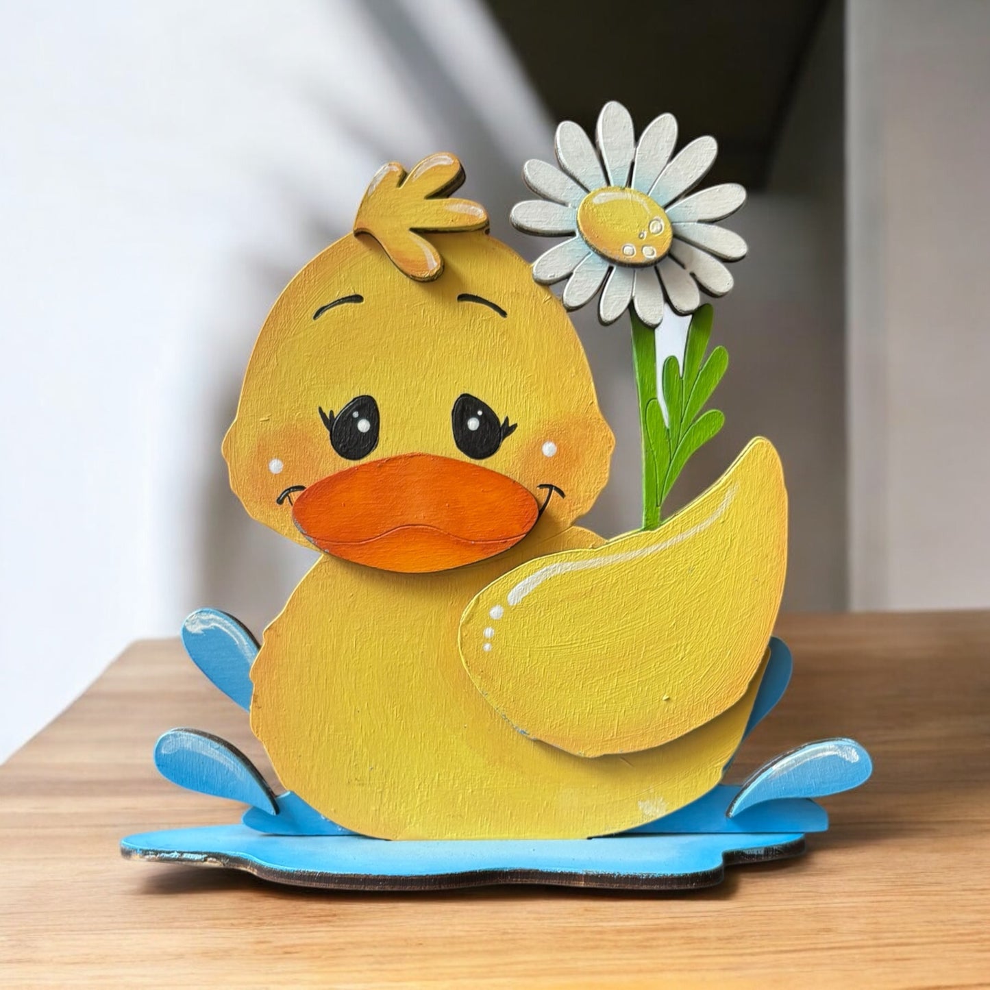 Spring Duck in Pond