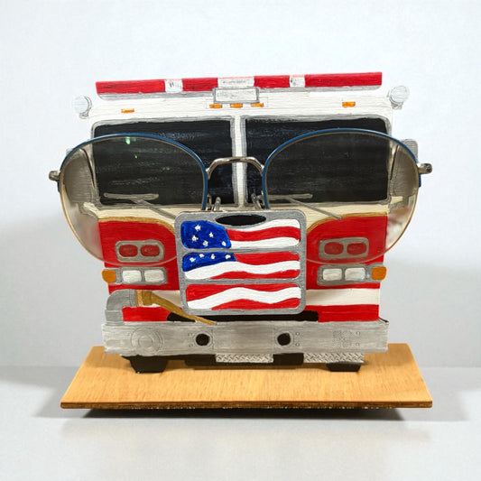 Fire Truck Eyeglass Holder
