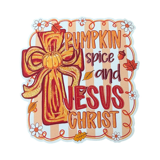 Pumpkin Spice and Jesus Christ Car/Room Freshie