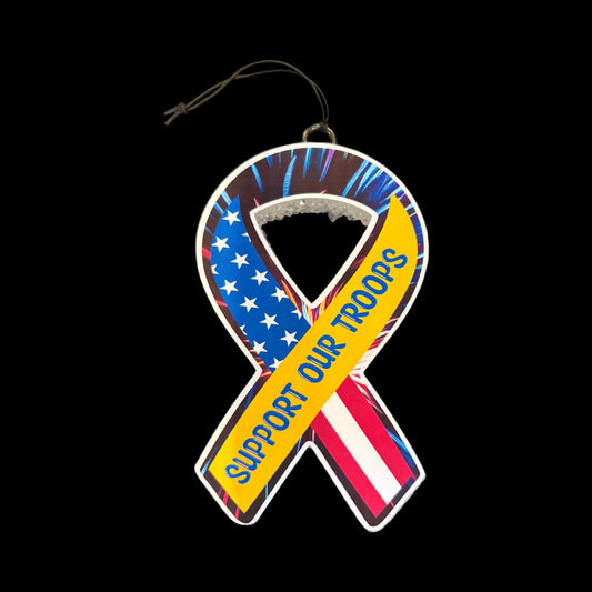 Support Our Troops Car/Room Freshie