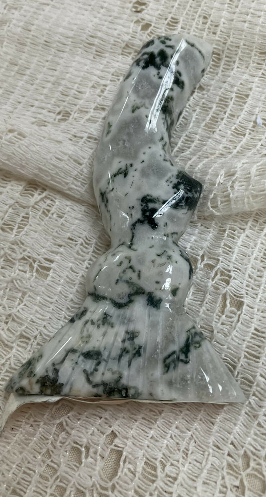 #3283 Crystal witches broom moss agate