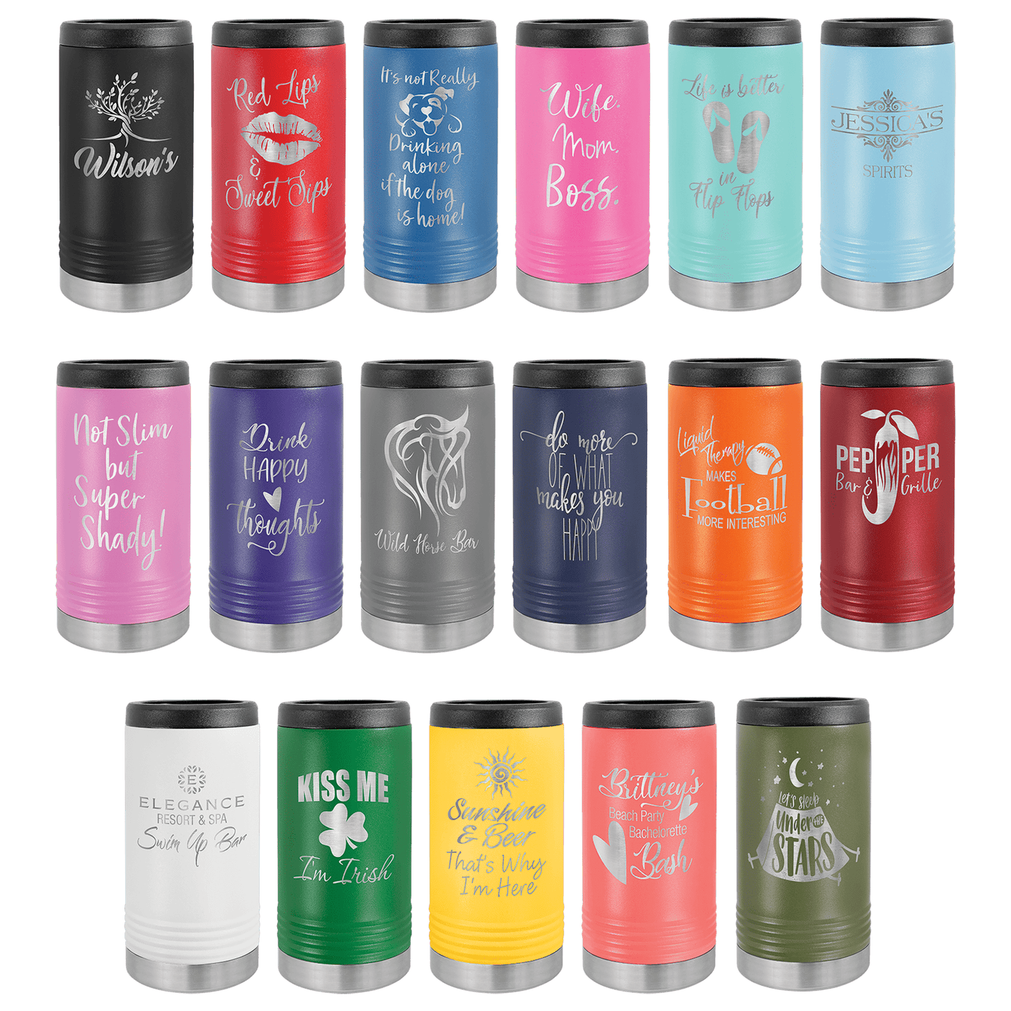 Polar Camel Slim Insulated Beverage Holder - Your Design