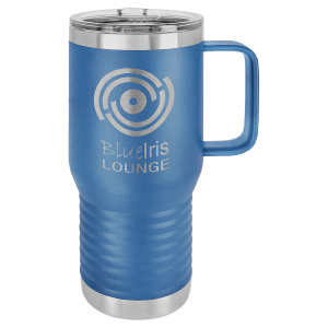 20oz Polar Camel Travel Tumbler w/handle - Engraved with New Ross Logo