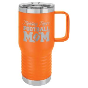 20oz Polar Camel Travel Tumbler w/handle - Engraved with New Ross Logo
