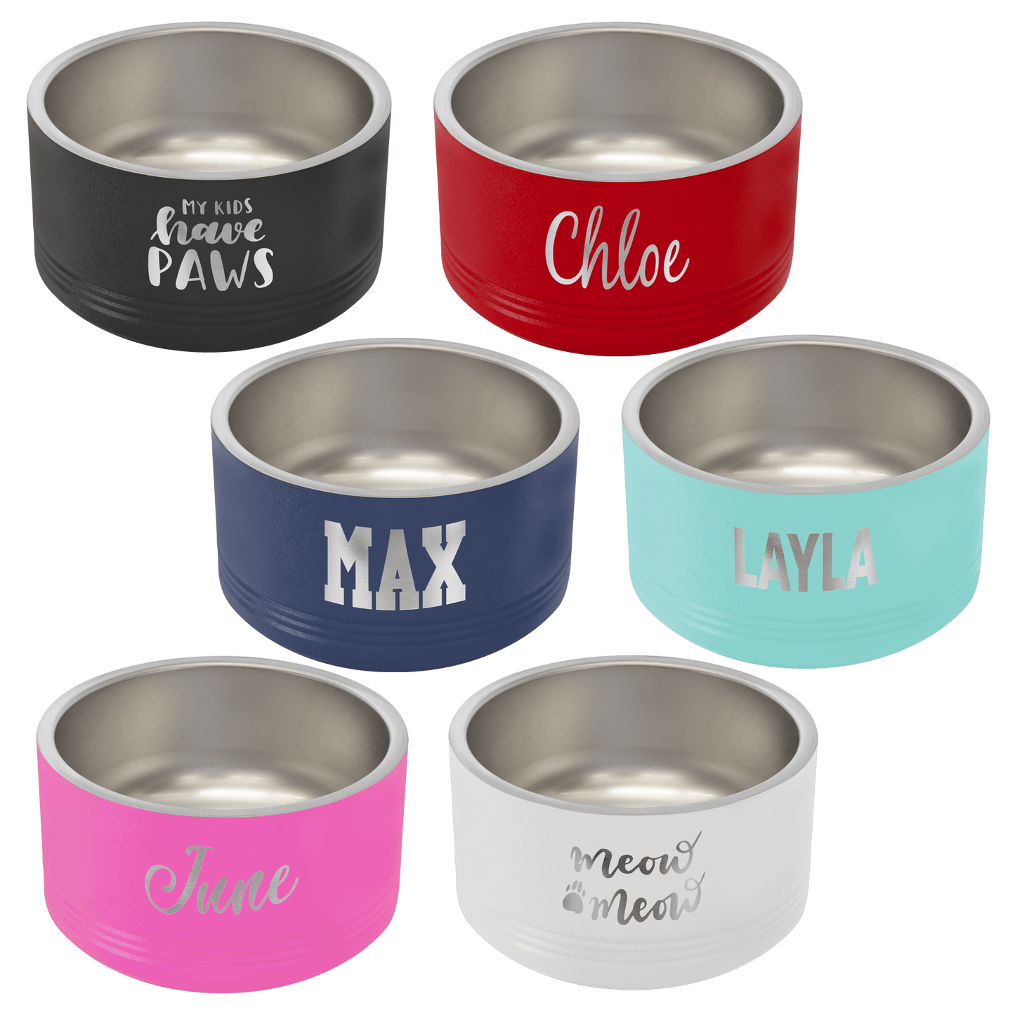 Polar Camel 18oz small pet bowl