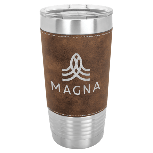 20oz Leatherette Tumbler