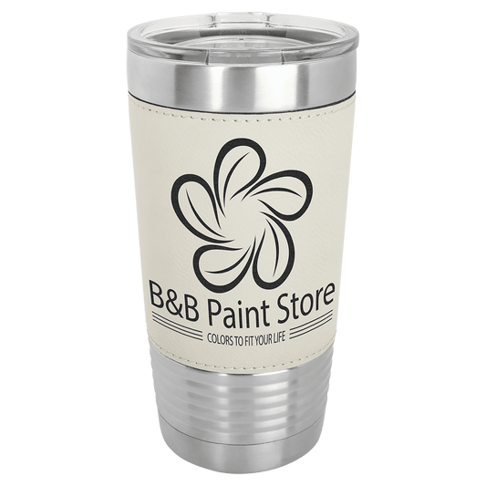 20oz Leatherette Tumbler