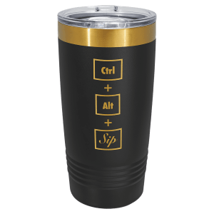 20oz Polar Camel Tumbler Gold ION plated