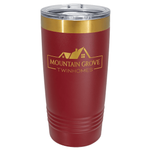 20oz Polar Camel Tumbler Gold ION plated