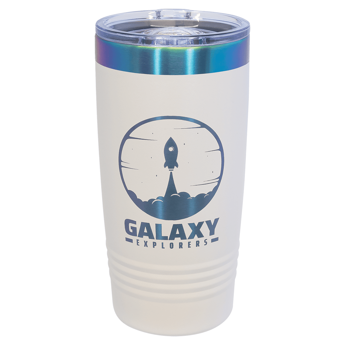 Ion plated White Prism Tumblers