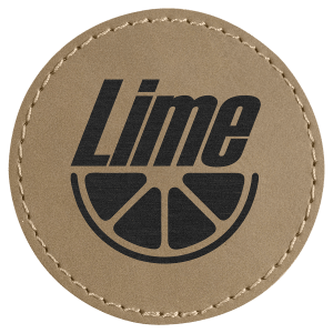 Leatherette Patches 3 1/2 x 2 1/2 standard size for hats, clothing, and more! Hex, rectangle, square, circle, and oval design.