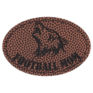 Leatherette Patches 3 1/2 x 2 1/2 standard size for hats, clothing, and more! Hex, rectangle, square, circle, and oval design.