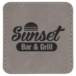 Leatherette Patches 3 1/2 x 2 1/2 standard size for hats, clothing, and more! Hex, rectangle, square, circle, and oval design.