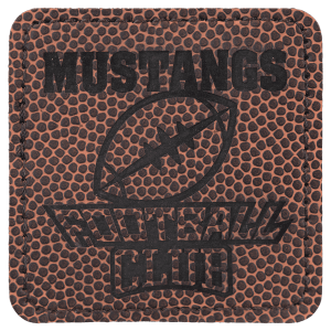 Leatherette Patches 3 1/2 x 2 1/2 standard size for hats, clothing, and more! Hex, rectangle, square, circle, and oval design.
