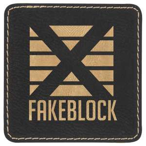 Leatherette Patches 3 1/2 x 2 1/2 standard size for hats, clothing, and more! Hex, rectangle, square, circle, and oval design.