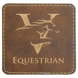 Leatherette Patches 3 1/2 x 2 1/2 standard size for hats, clothing, and more! Hex, rectangle, square, circle, and oval design.