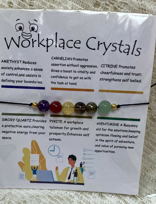 #3179 Crystal beaded bracelet