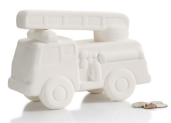 Fire Truck Bank