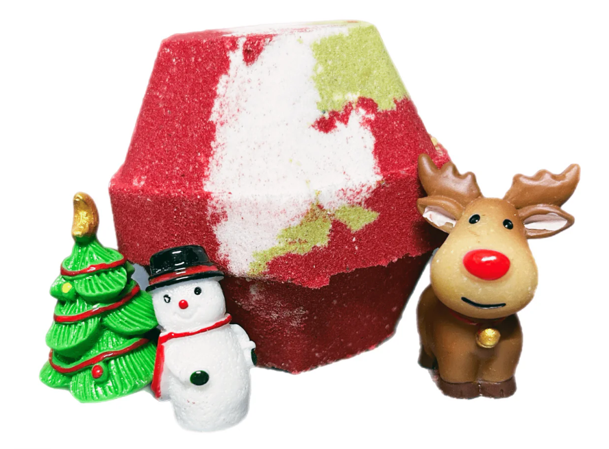 Christmas Surprise Hexagon Bath Bomb