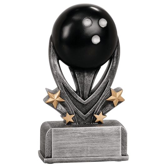 Bowling Varsity Sport Resin Award