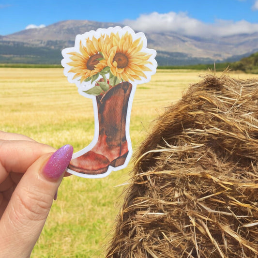 Cowboy Boot Sticker