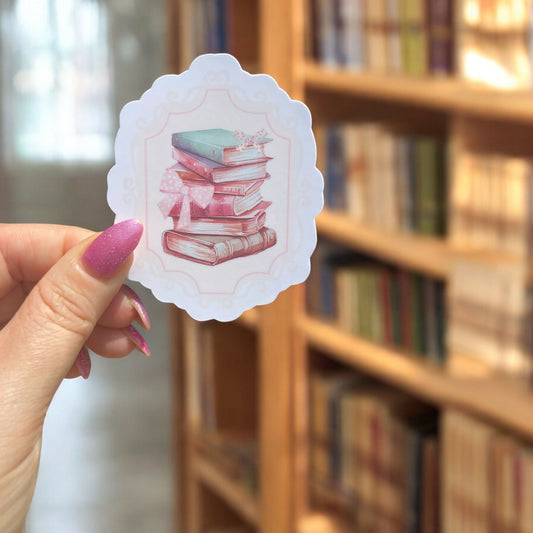 Coquette Book Sticker