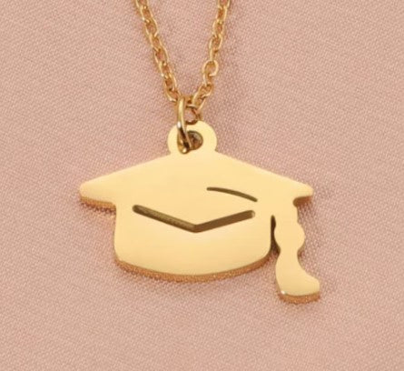 Graduation Cap Necklace