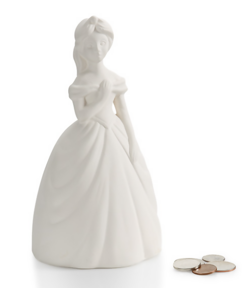 Princess Bank with Stopper