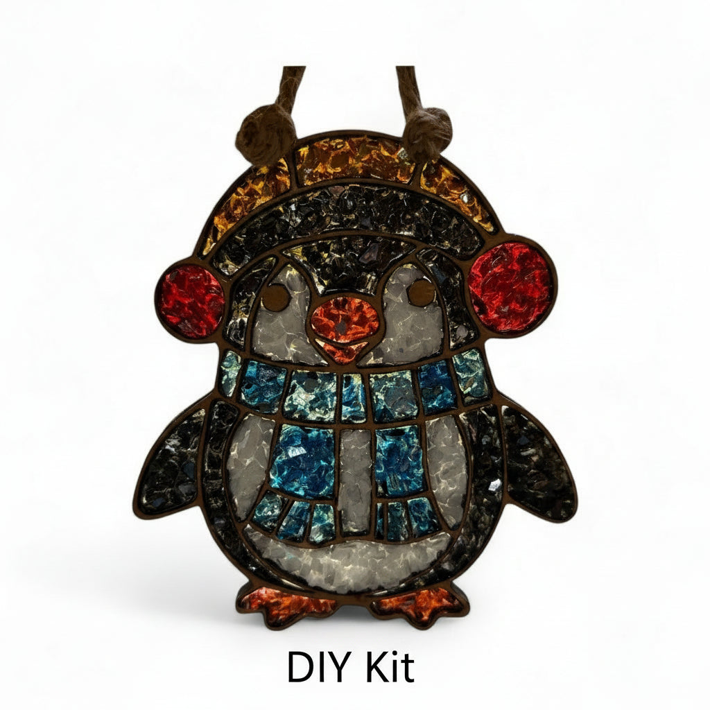 DIY Kit - Penguin Sun Catcher