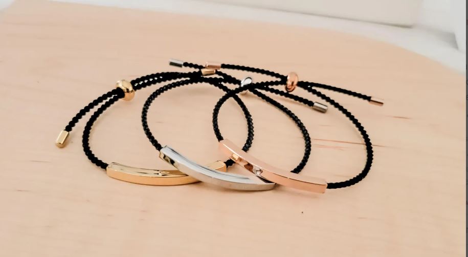 Sliding Bar Cord Bracelet