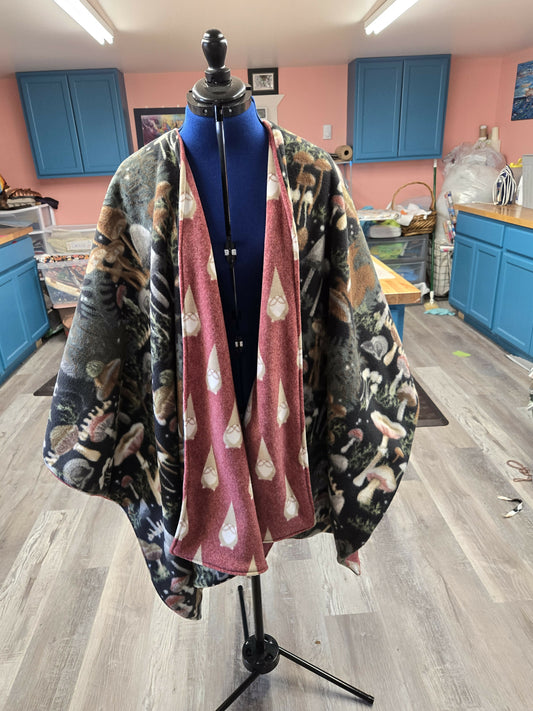 Mushroom Gnome Walking Blanket