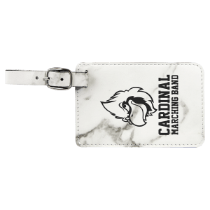 4 1/4" x 2 3/4" Leatherette Luggage Tag